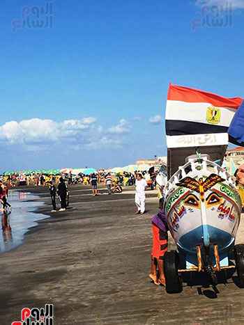 علم-مصر-على-شاطئ-رأس-البر علم-مصر-على-شاطئ-رأس-البر