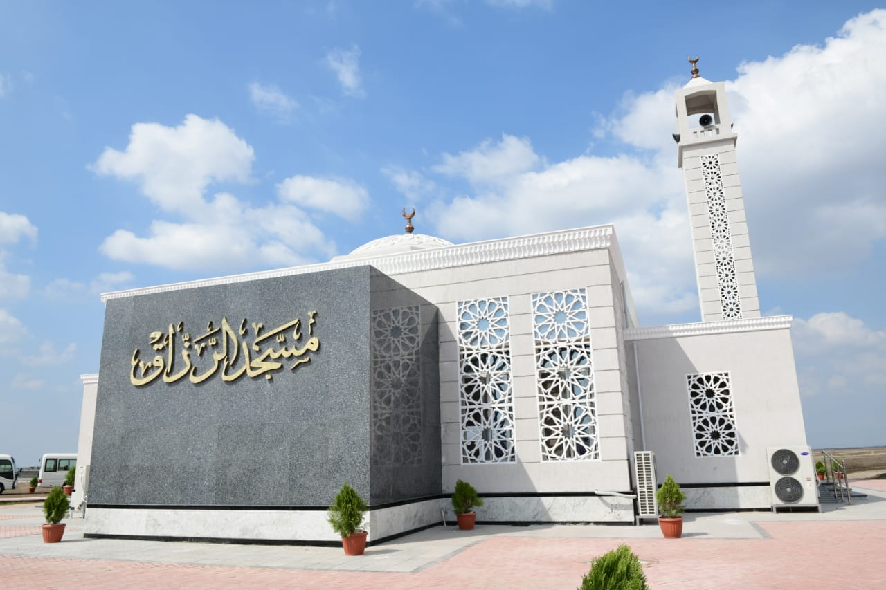 افتتاح مسجد الرزاق افتتاح مسجد الرزاق