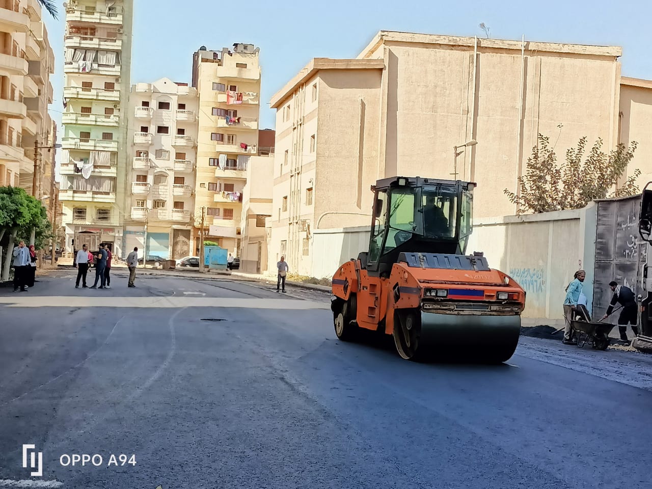 متابعة اعمال الرصف بشوارع دسوق متابعة اعمال الرصف بشوارع دسوق