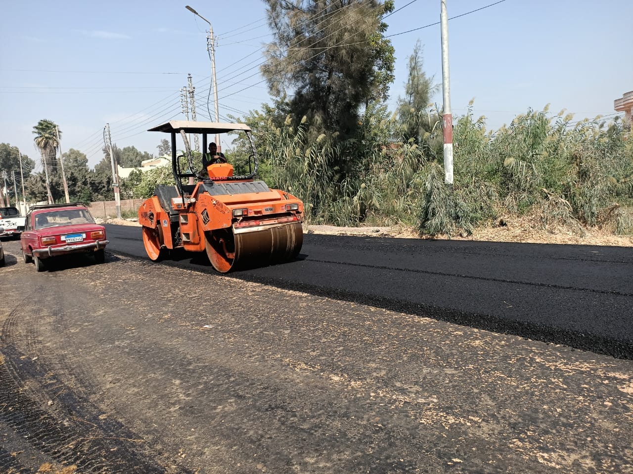 الرصف بطريق دسوق فوه الرصف بطريق دسوق فوه