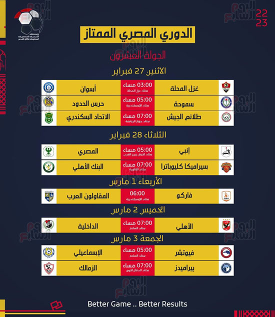 الدورى المصرى موسم 2022-2023 (3) الدورى المصرى موسم 2022-2023 (3)