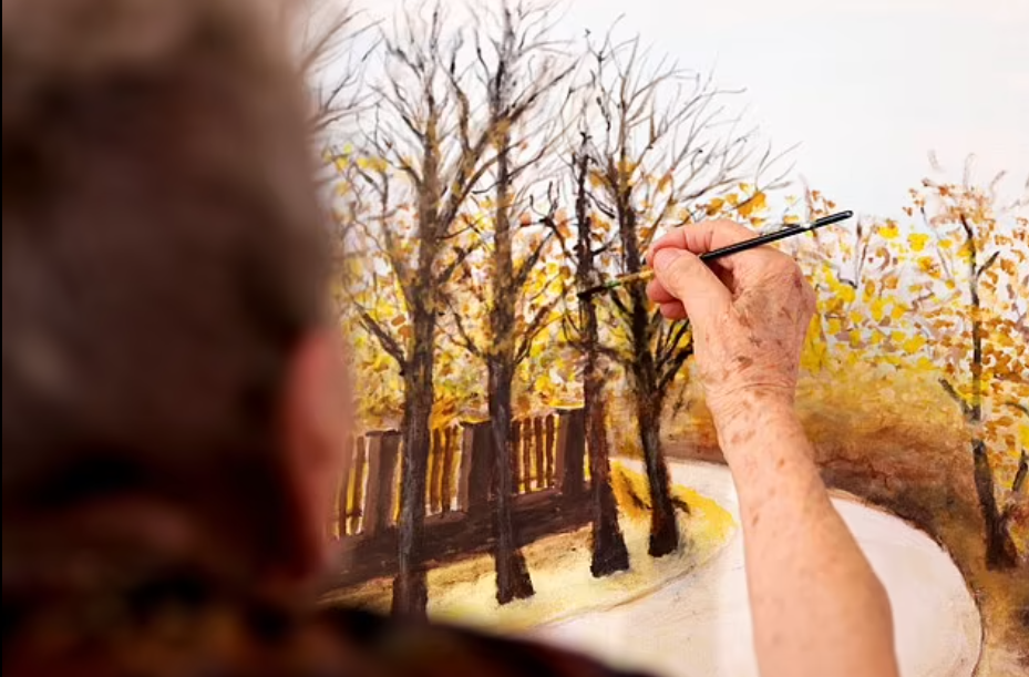 رسمة السيدة