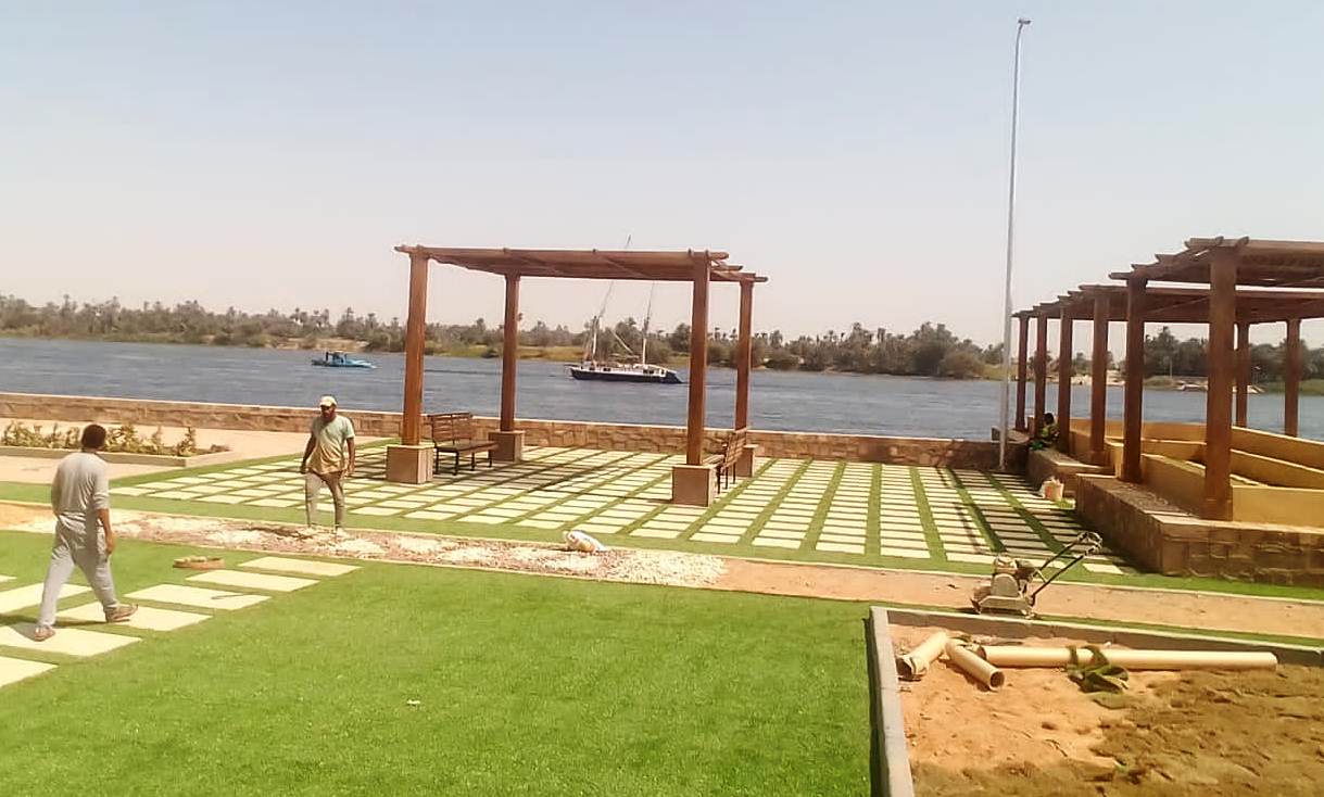 مشروعات حياة كريمة بقري كوم امبو بمحافظة أسوان (5) مشروعات حياة كريمة بقري كوم امبو بمحافظة أسوان (5)