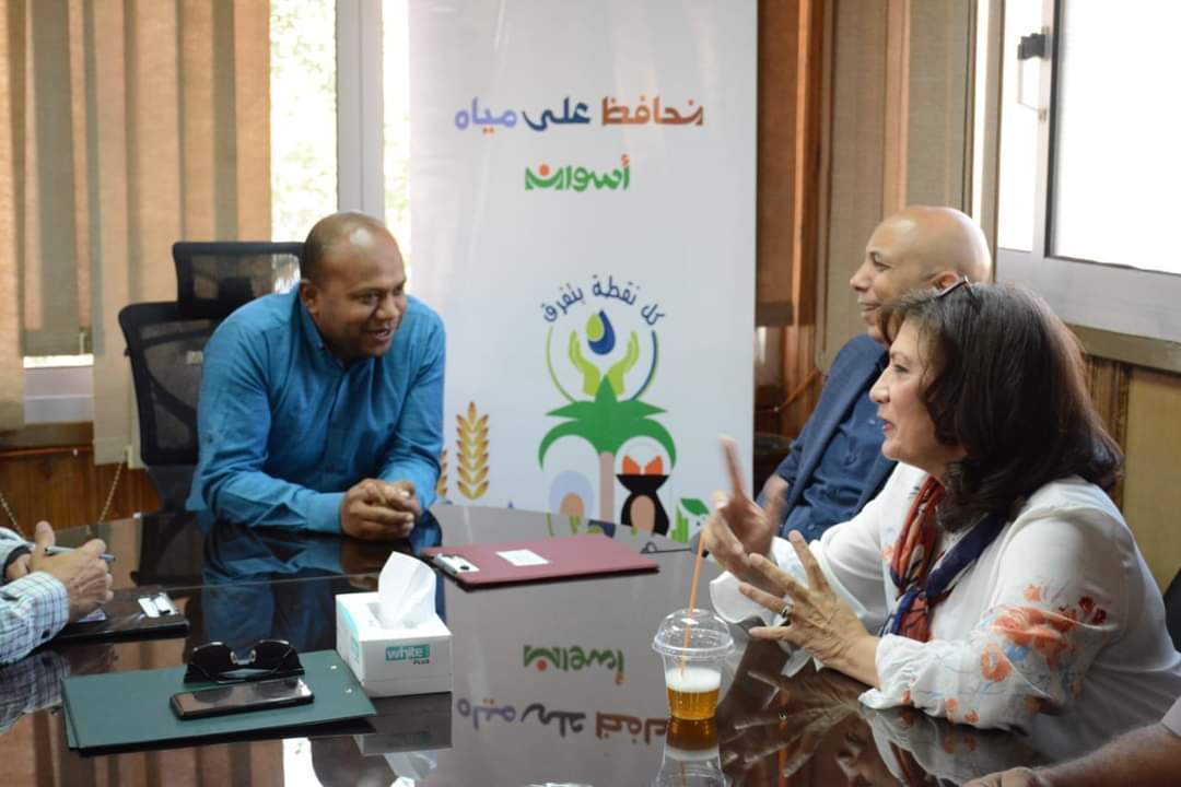 نائب محافظ أسوان والقيادات نائب محافظ أسوان والقيادات