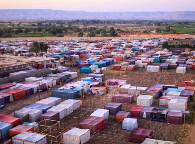 التخييم فى محيط ديرمارجرجس بالرزيقات التخييم فى محيط ديرمارجرجس بالرزيقات