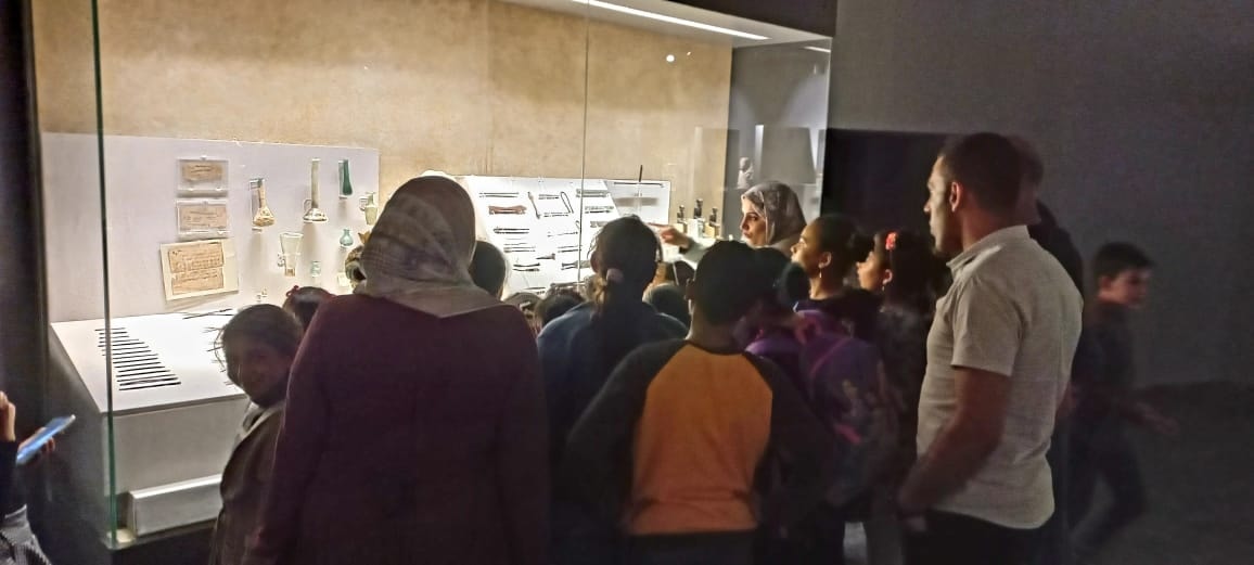 متابعة الاثار بالمتحف متابعة الاثار بالمتحف