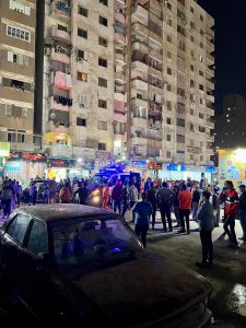 جانب من الحادث 