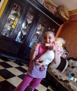 الطفلة جومانة سلامة