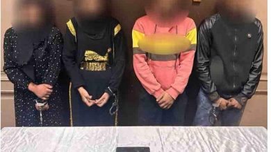 المتهمين والمضبوطات