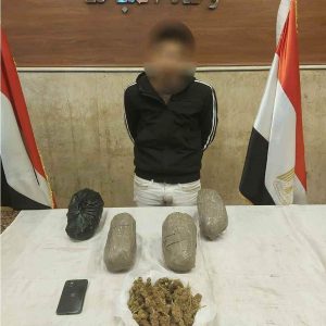 المتهم والمضبوطات