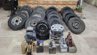 جانب من المضبوطات