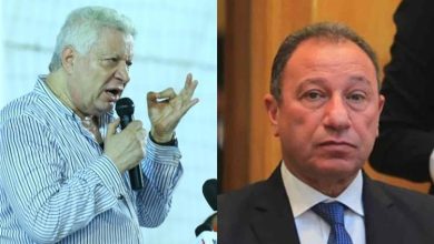 مرتضى منصور والخطيب _ صورة أرشيفية