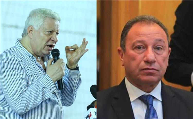 مرتضى منصور والخطيب _ صورة أرشيفية