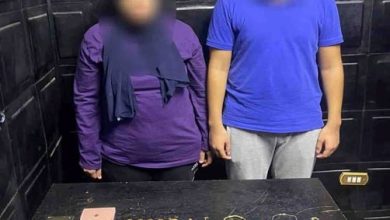 المتهمين والمضبوطات