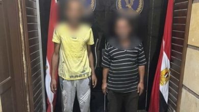 المتهمين والمضبوطات