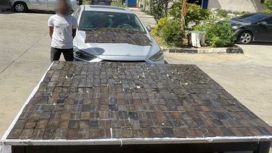 المتهم والمضبوطات