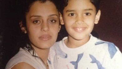 الراحل أحمد سامي العدل وشقيقتة