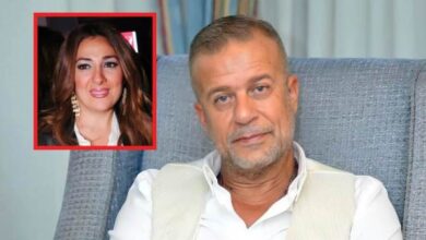 لورا عماد وشريف منير