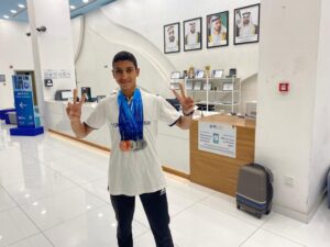 اللاعب مهند أحمد المصطفى