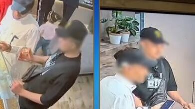 جانب من سرقة محل أميرة الذهب